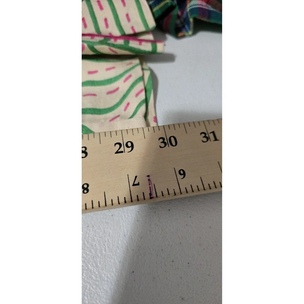 ZARA Graffiti Linen‎ Blend Pants S Boho Festival Summer Flare Multicolor NWOT